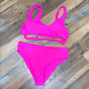 Cut Out Swimsuit (shein)